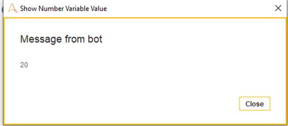 How to use For loop in Automation Anywhere